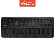 M-Vave SMK-37 PRO 37-Key Portable MIDI Keyboard, 16 RGB Pads 4 Faders 8 Encoders, Built-in DX-7 FM S