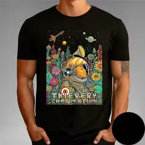 Thievery Corporation Band In Portland On Friday T Shirt Full Size S 5Xl