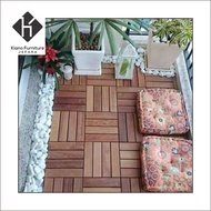 (SATUAN) DECKING TILE / LANTAI KAYU JATI / PARQUET / UBIN KAYU JATI BERKUALITAS !!!