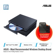 ASUS VC66-CB5084ZN Intel Core i5-8400T, Intel UHD Graphics 630, 8GB 2400Mhz DDR4, 128GB SSD, 802.11ac, Bt 5.0, Win 10