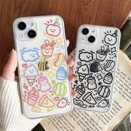 Apple Instant Foodmie Gourmet Case Samsung A37 A57 5G A07 A17 5G A55 5G A35 A15 A05S Galaxy A56 A36 