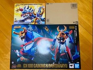 日版 Bandai 初回限定特典附 超合金魂   Gx-100 大空魔龍 &  Gx-100x 大空魔龍Power Up Option 套裝  全新 只開盒檢查及影相  已試 音效 操作正常 連三粒電