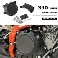 Motorcycle Accessories Black New Engine Protective Cover Guards Kit For 390 Duke 390Duke 390 DUKE 39