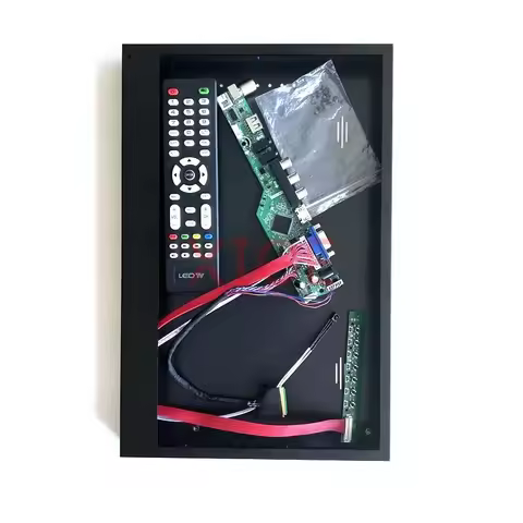 Fit N133FGE/CLAA133UA01 Control Driver Card+Metal Case Screen VGA+HDMI+AV+USB 40Pin LVDS Analog TV S