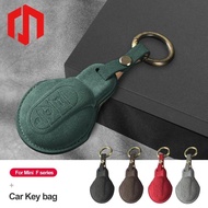 Car Key Shell for Mini Cooper Countryman F55 F56 F54 F60 Suede Car Key Full Cover Car Accessories  K