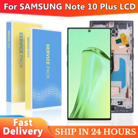 TFT Quality For Samsung Note10+ N975F LCD Display Touch Screen Digitizer Assembly For Samsung Note 1