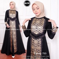 OK - BLACK EMBROIDERED TURKEY ABAYA | LUXURY TURKEY ABAYA | EMBROIDERED TURKEY ABAYA | TURKEY 799