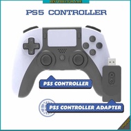 PS5 Controller Precise Control Wifi Game Handle For PlayStation 5 PC Gamepad Controllers (Black and White)