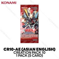 Yu-Gi-Oh Official Game Card : Creation Pack 10 (Asian English) 1 (5 Card)