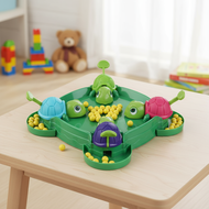 Parent-Child Board Game with Speedy Turtle and Bean Puzzle: Fun Family Activity for Christmas  Perma