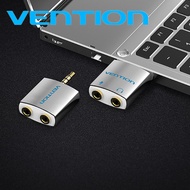 Vention 3.5mm Audio Cable Splitter Universal 1 Male to 2 Female For Audio Earphone Splitter Cable Double Jack Headphone Splitter