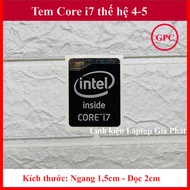 Core i7 4th Generation, 5th Generation Stamp - Black