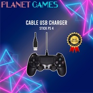 Planet GAMES [ PS4 ] DS4 PS4 PS 4 Dualshock USB Stick Charger Cable (HIGH QUALITY)