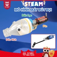 CU'MEO Vacuum Cleaner 3D Assembly Model - EDU TOYS ST24