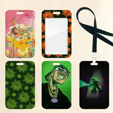 Ferxxo Feid Singe Card Holder Cardcase Home Use Bank Credit Student ID Subway Work Permit Protective