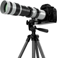 BENOISON Telephoto Lens 420-800mm, EF Lens for Canon DSLR, Manual Focus MF Zoom Lens for Canon EOS R