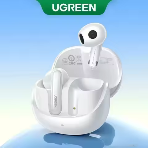 NEW UGREEN HiTune H6 Pro TWS ANC Earbuds 13mm Driver LDAC Hi-Res 30H Battery 0.08s Low Latency for G