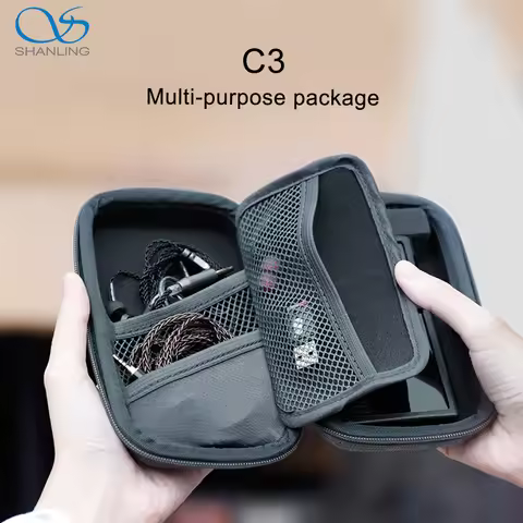 SHANLING C3 Storage Box Anti-pressure Multi-purpose Package for M0 M11 M6 PRO Portable Players Earph