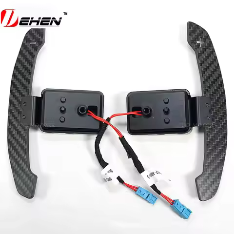 for BMWM2 G87 M3 G80 M4 G82 G83 M5 F90 Magnetic Carbon Fiber shift Wheel extension shift change