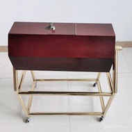 Lottery Box Event Roll Acrylic Lottery Box Lottery Box Steel Wood Deluxe with Roller Skating Special