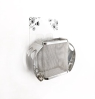 雙孔組合式牙刷架　無痕貼片免鑽孔　以304不鏽鋼材質製成