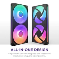 NZXT F280 RGB Core | 280mm Single-Frame RGB Fan Unit Original