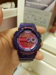 Casio G Shock  絕版紫色 GD 100 sc
