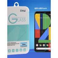 iinu 適用谷歌Pixel4鋼化膜4xl手機防爆高清透明玻璃保護貼4A5G疏油涂層防指紋9H防刮自動吸附貼合