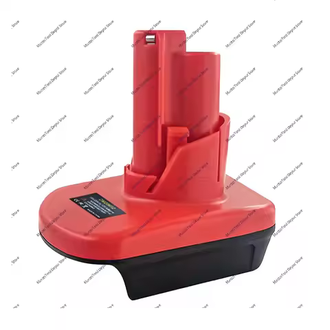 HOT DM20M12 Battery Adapter for Dewalt 20V for Milwaukee 18V M18 Battery Convert to for Milwaukee 12