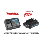 MAKITA 12V BATTERY CHARGER DC10WD DF333 TD110D JR105D TM30D JV101D HP332D WR100DZ HP331D HR166D TW16
