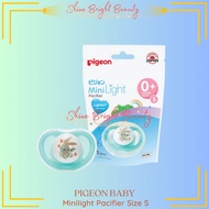 Pigeon Minilight Pacifier Size S - Unisex | 100% original BPOM Baby Mask