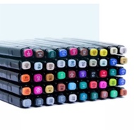 30pcs marker pen massive capacity zipper black folding art markers pen