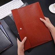 Business cortical file bag A4 high-end storage bag bidding t商务皮质文件袋A4高档收纳袋投标票据袋大容量手提简约资料档案袋3i2h3kghd