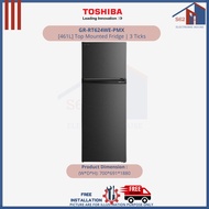 Toshiba GR-RT624WE-PMX [461L] Top Mounted Fridge | 3 Ticks