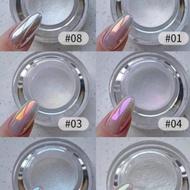 1 Bottle 0.3g Y2K Holographic Nail Powder, Sky Theme Moonlight Powder/Glitter, Suitable For Spring &