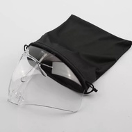 Full Face Shield Cloth Baghalf Face Shield Cloth Bag Acrylic Face Shield Not Included Acrylic Face Shield (MYSTORE)