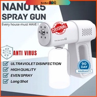 (Borong) ORIGINAL K5 K5S k6 k6x Spray Gun Sanitizer Wireless Nano Disinfection Atomizer Portable Machine 消毒器 喷雾抢