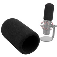 HyperX QuadCast Mic Foam Windscreen Compatible with HyperX QuadCast Microphone - Mic Foam Covers Noise Reduction, Improved Sound Quality, Microphone Pop Filter for HyperX QuadCast