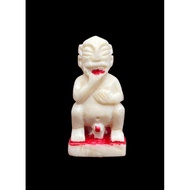 古巴博洋 五眼四耳 第一期牙雕大模 底部纯金片纯金符管 限量雕刻制作77尊 【稀有】 BE2561