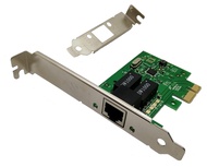 Realtek Chipset Gigabit PCI Express Ethernet Network Interface Card with Low Profile Bracket (No Sof