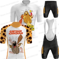 NEW CYCLING 2022 Captain Caveman Cycling Jersey Set Retro Cartoon Anime Cycling Clothing Men Road Bike Shirts Suit