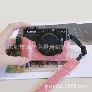 Suitable for Canon G7X2 Camera Bag G7X3 G7X MARK II Leather Case Base Protective Case Photography Pi