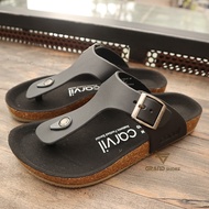 sendal carvil pria 2021/sandal pria trendy-sandal Carvil murah/sandal carvil slop terbaru/sandal kek