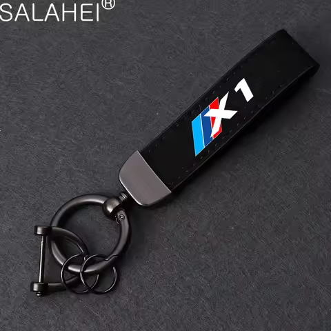 Luxury Women Suede Leather Car Keychain For BMW X1 F48 E84 U11 X2 X3 E83 F25 G01 X4 X6 E71 X5 E70 F1