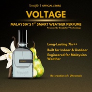 EMAJIE VOLTAGE Perfume for Men 30ml Long Lasting Muslim Friendly