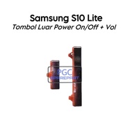 TOMBOL External Button 1 Set Power On Off Volume Samsung Galaxy S10 Lite / G770 / G770F / SM-G770F /
