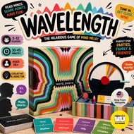 Wavelength Board Card Game Party Family Games Telepathic Conversational Thinking Guessing 心灵共感 桌游游戏
