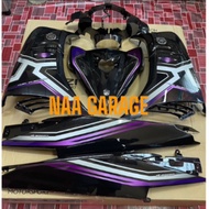 COVERSET ORIGINAL VELOZI FULL BLACK PURPLE LINE VIOLET LC 135 V4-V5-V6-V7