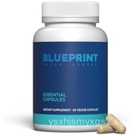 Blueprint Bryan Johnson Essential Capsules - Daily Multivitamin/Multimineral for Women and Men - Ant
