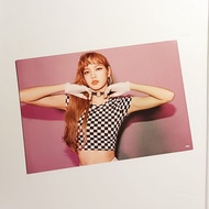 [ ready, official ] Lisa d4 hmv postcard ddu du ddu du blackpink photocard pc poca jennie jisoo rosé
